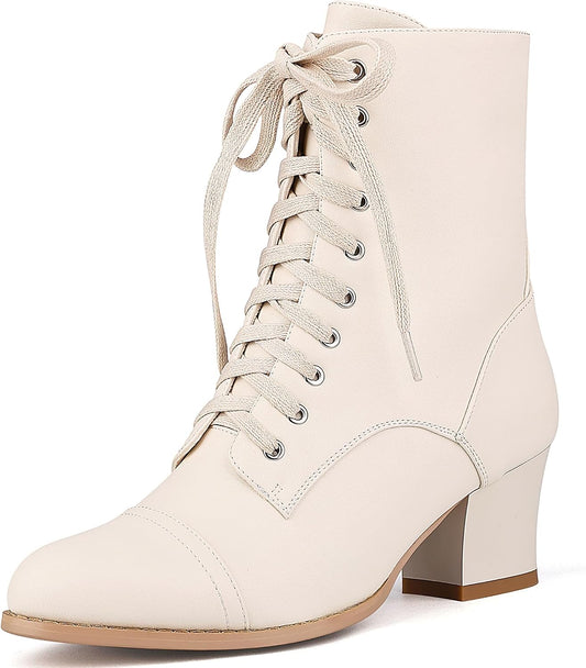 Victorian Boots For Women Booties Lace up