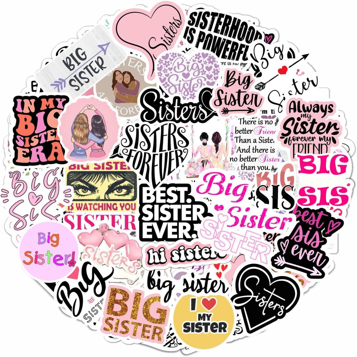 100Pcs Classic Rock Stickers — Rockabilly Guitar & Music Emblems