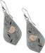 Antiqued Spiral Hollow-Out Boho Hoop Earrings