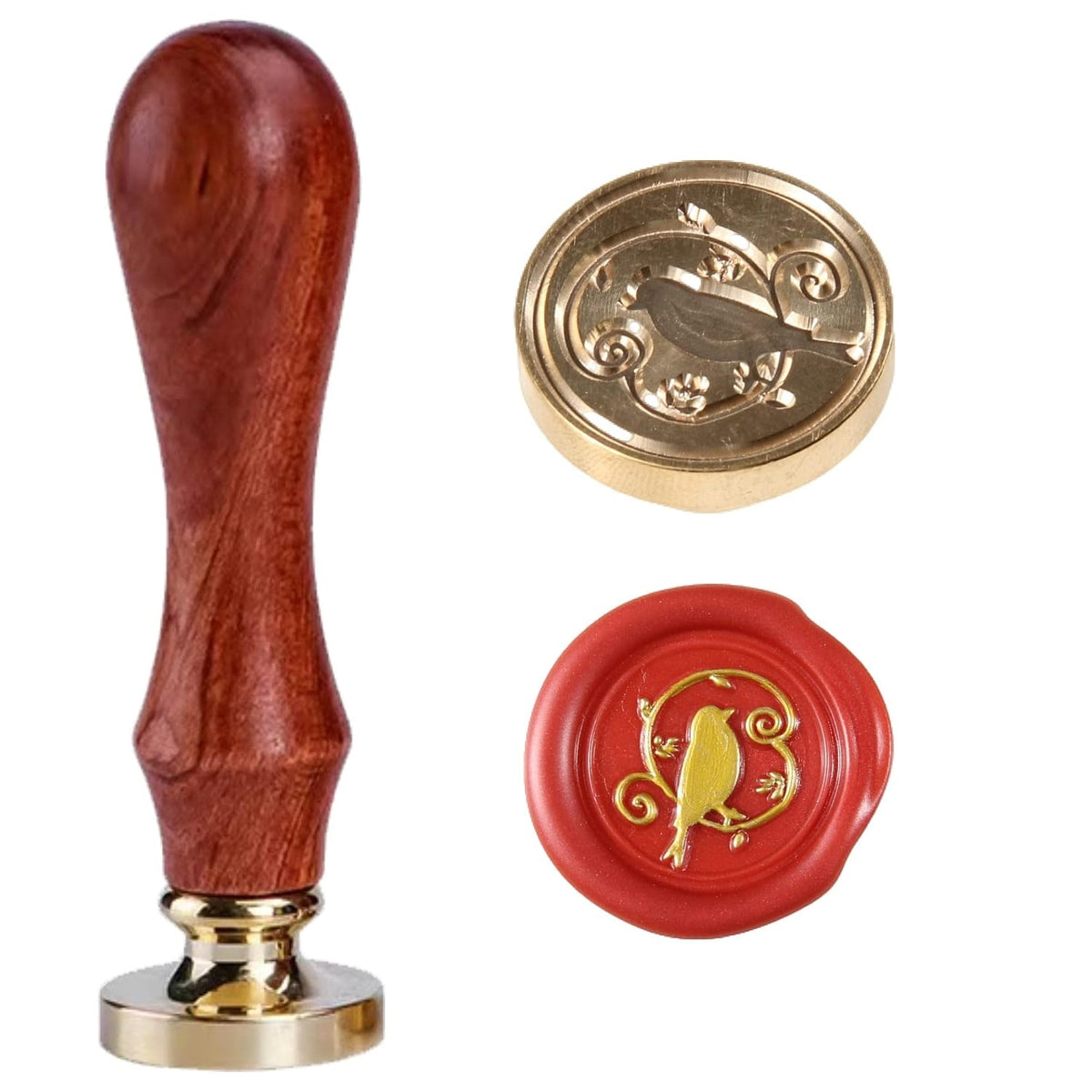 Celtic Knot Triquetra Wax Seal Stamp - Trinity Knot Sealing Wax Infinity Symbol of Endless Love - Good Luck Amulet - Irish Witchcraft Wicca Magic Wolf Vintage