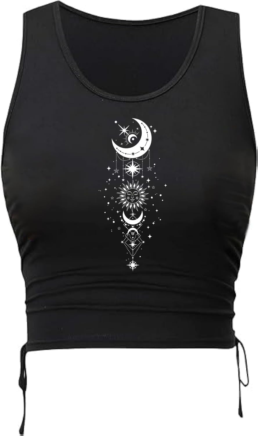 Remidoo Crop Tops for Women Casual Cropped Tank Top Summer Sleeveless Shirts