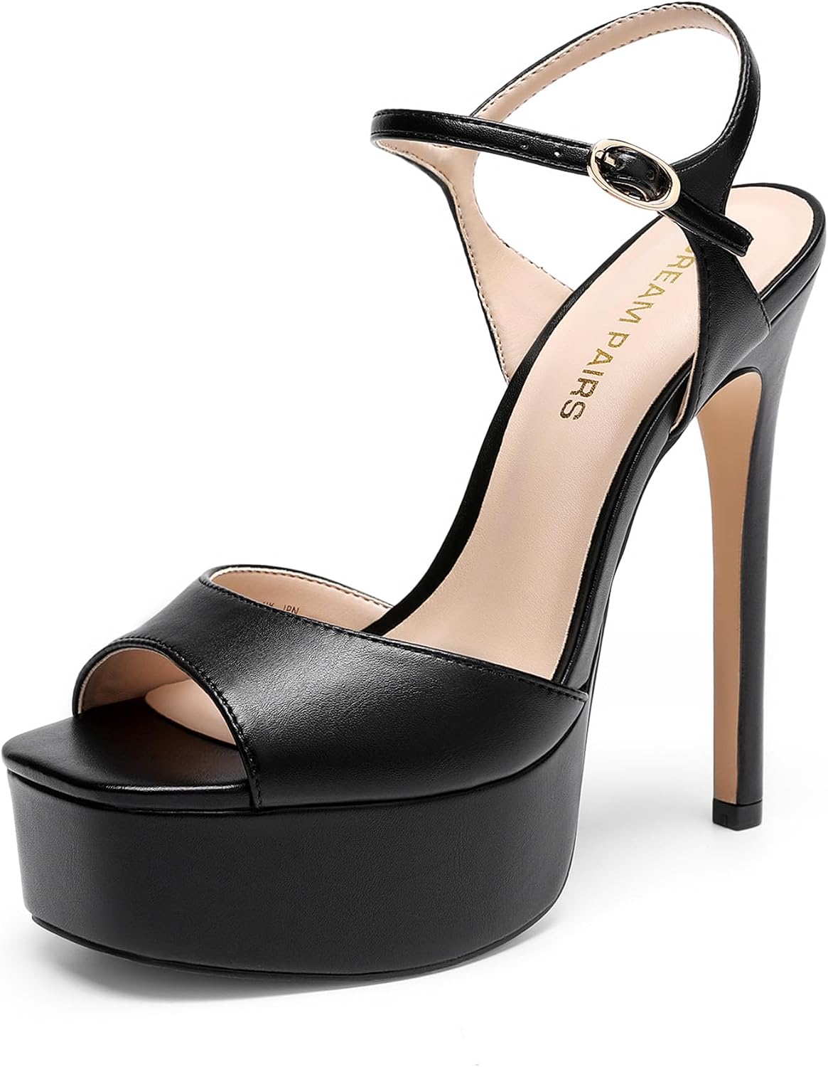 DREAM PAIRS Women's High Platform Heels Heeled Sandals