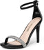 DREAM PAIRS Women's High Heels Stilettos Sandals