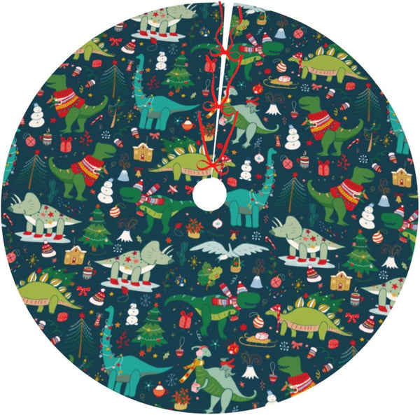 Wicca Moon Phase Witchy Star Magic Mushroom 36 Inch Christmas Tree Skirt Carpet Mat Funny Party Soft Cover Mat Decor Supplies for Xmas Halloween Decorations Occasion Farmhouse