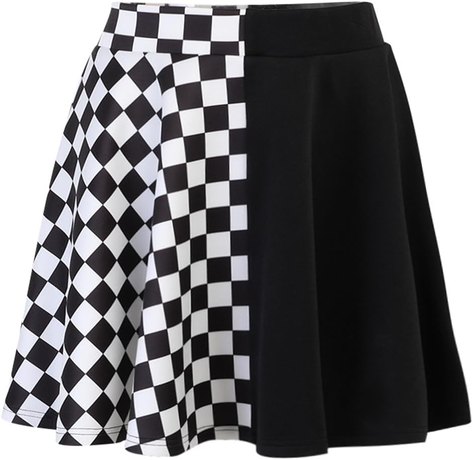 Women Gothic Pleated Skirt Steampunk High Waist Long Maxi Skirts