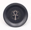 Offering Bowl Prayer Ritual Plate Great for Wicca, Altar use, Ritual use, Incense Burner, smudging Bowl, Decoration (Golden Triple Moon)
