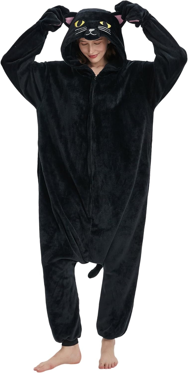 SAMGU Adult Onesie Animal Pajamas Halloween Cosplay Costumes Sleepwear Homewear
