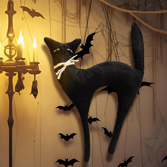 Suhine 12 Inch Large Vintage Halloween Witch Shoes Wall Hanging Decoration