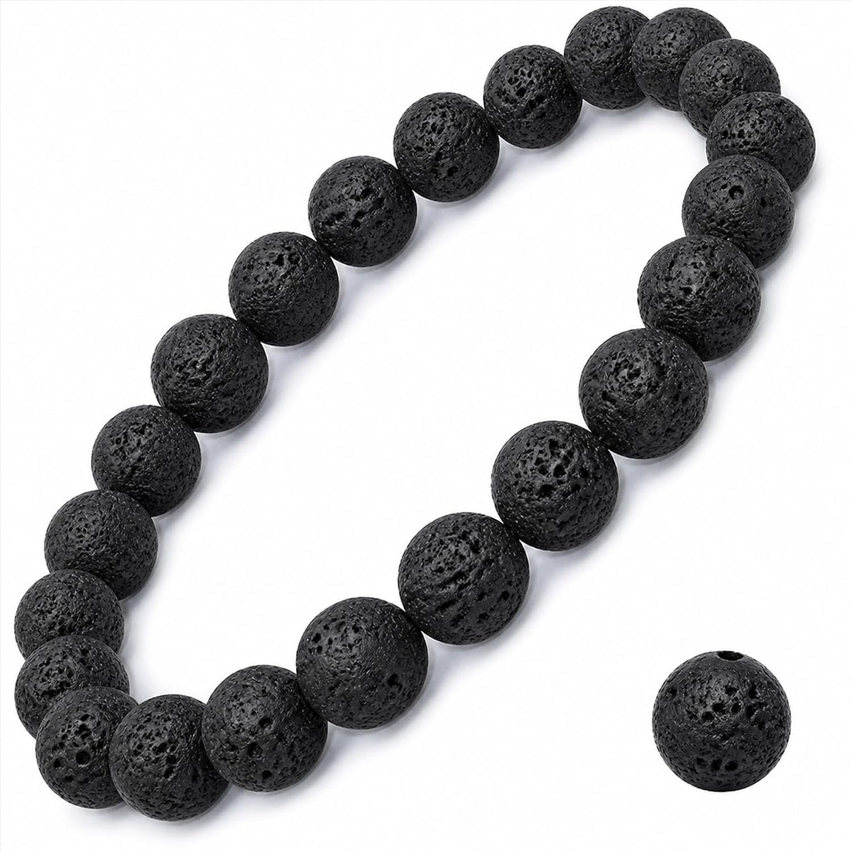 Natural Gemstone Stretch Elastic Bracelet