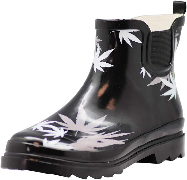 Womens Ankle Rain Boots - Ladies Waterproof Winter Spring