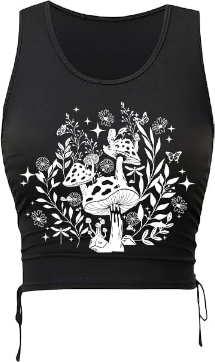 Remidoo Crop Tops for Women Casual Cropped Tank Top Summer Sleeveless Shirts
