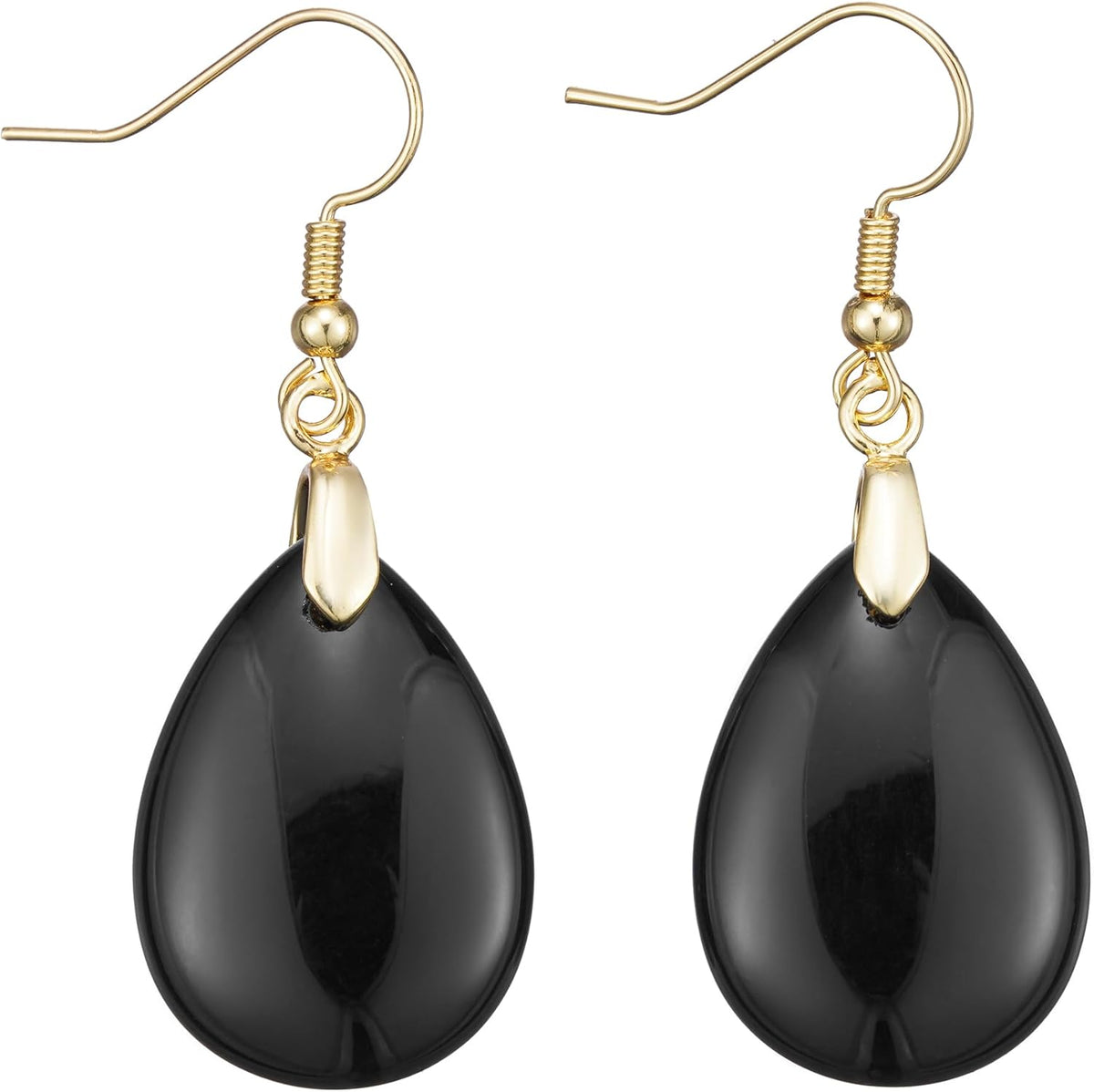 Boho Natural Stone Dangle Drop Earrings