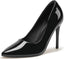 IDIFU Women's Stiletto High Heels Sexy Closed Pointed Toe Pumps