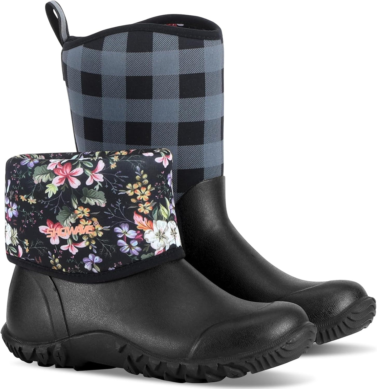 Women’s Boots Rubber Rain Boots For Women Waterproof Mud Boot