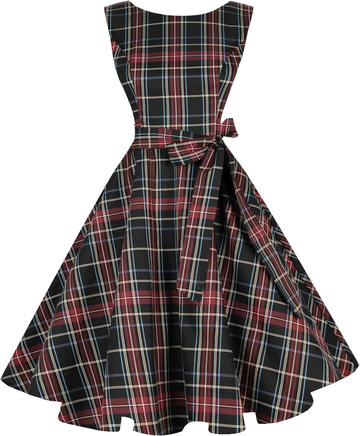 Sleeveless Vintage 1950s Cocktail Dress