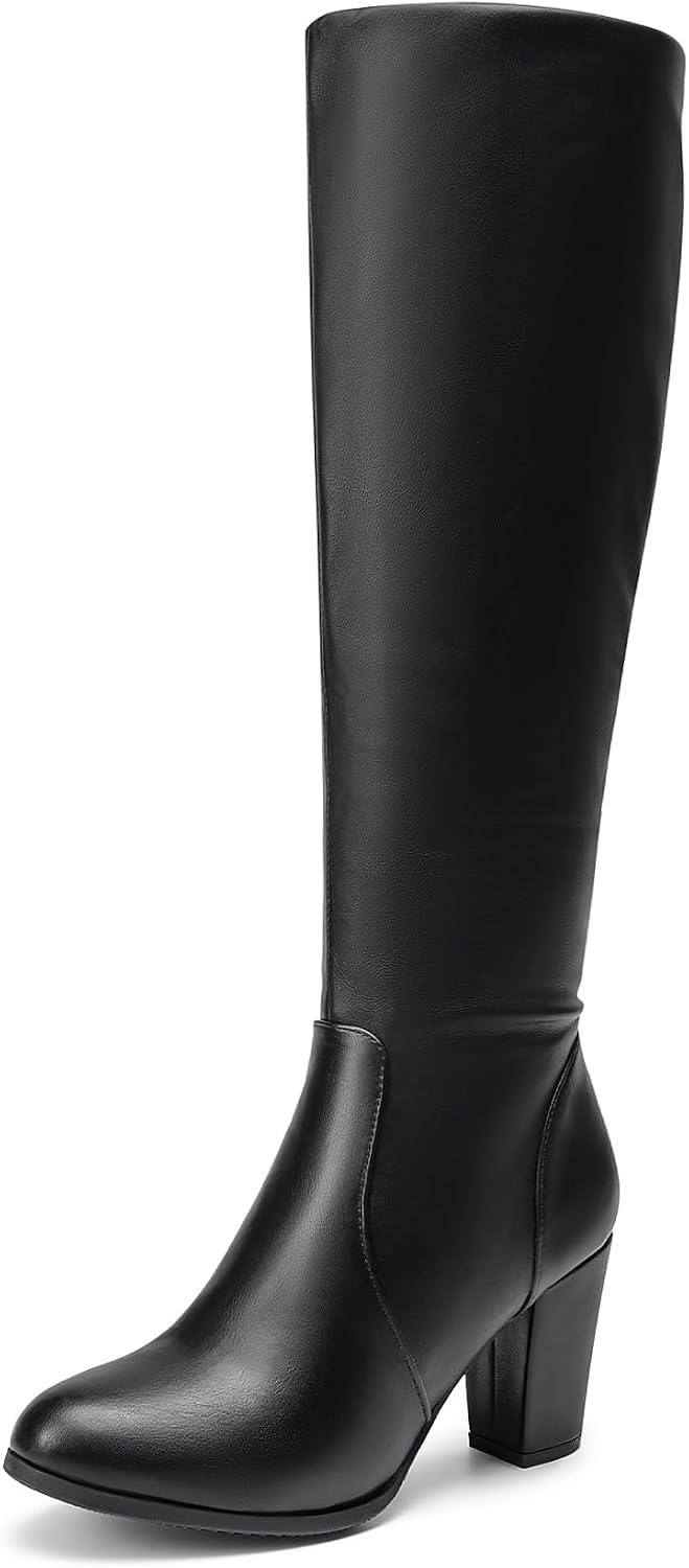 DREAM PAIRS Women's Knee High Winter Fall Tall Riding Boots