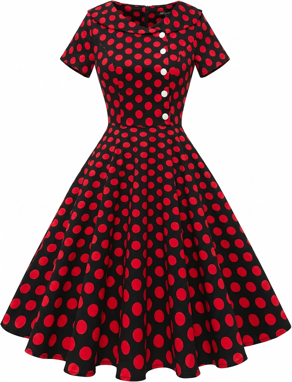 Wedtrend Women's 1950s Vintage Audrey Hepburn Style Cocktail Swing Dresses