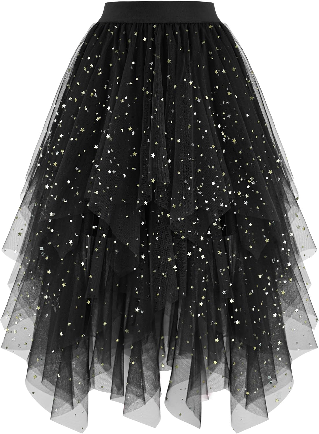 High Low Layered Puffy Fairy Tulle Skirts
