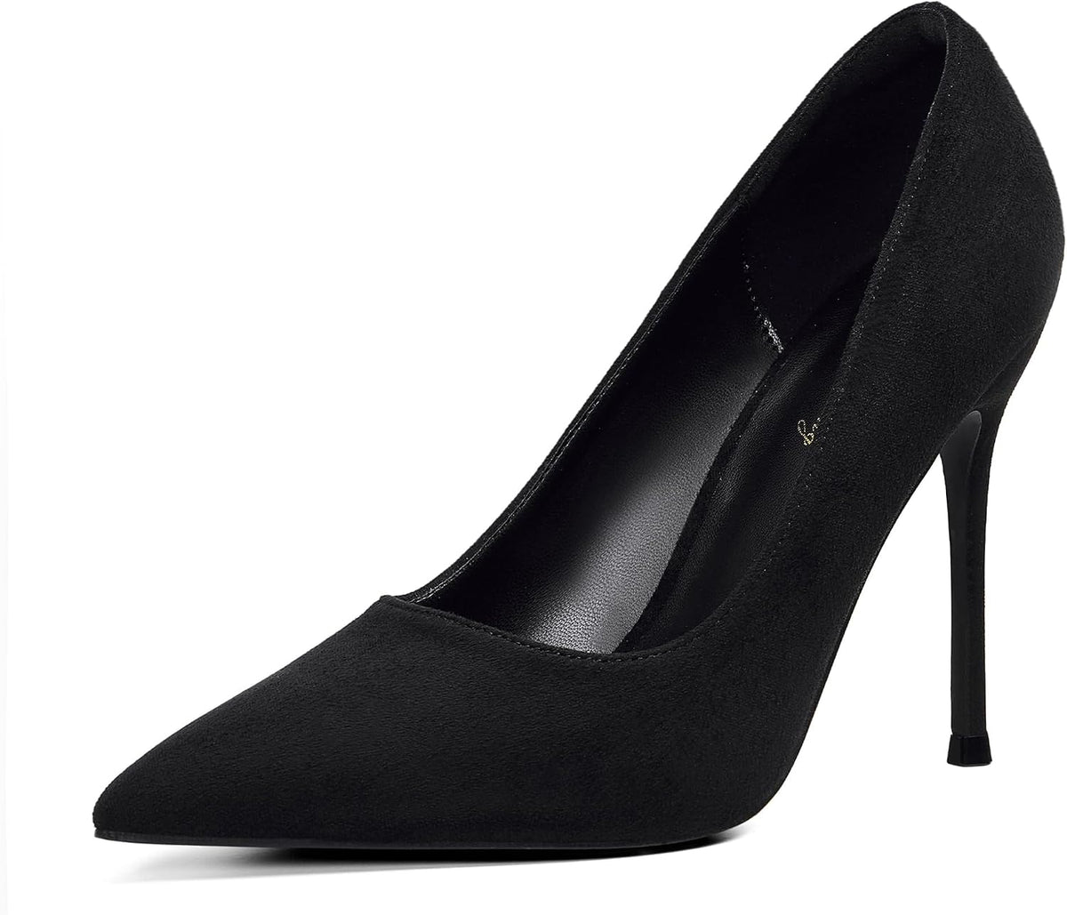 Elisabet Tang Women's High Heels Pumps Closed Pointed Toe Stiletto