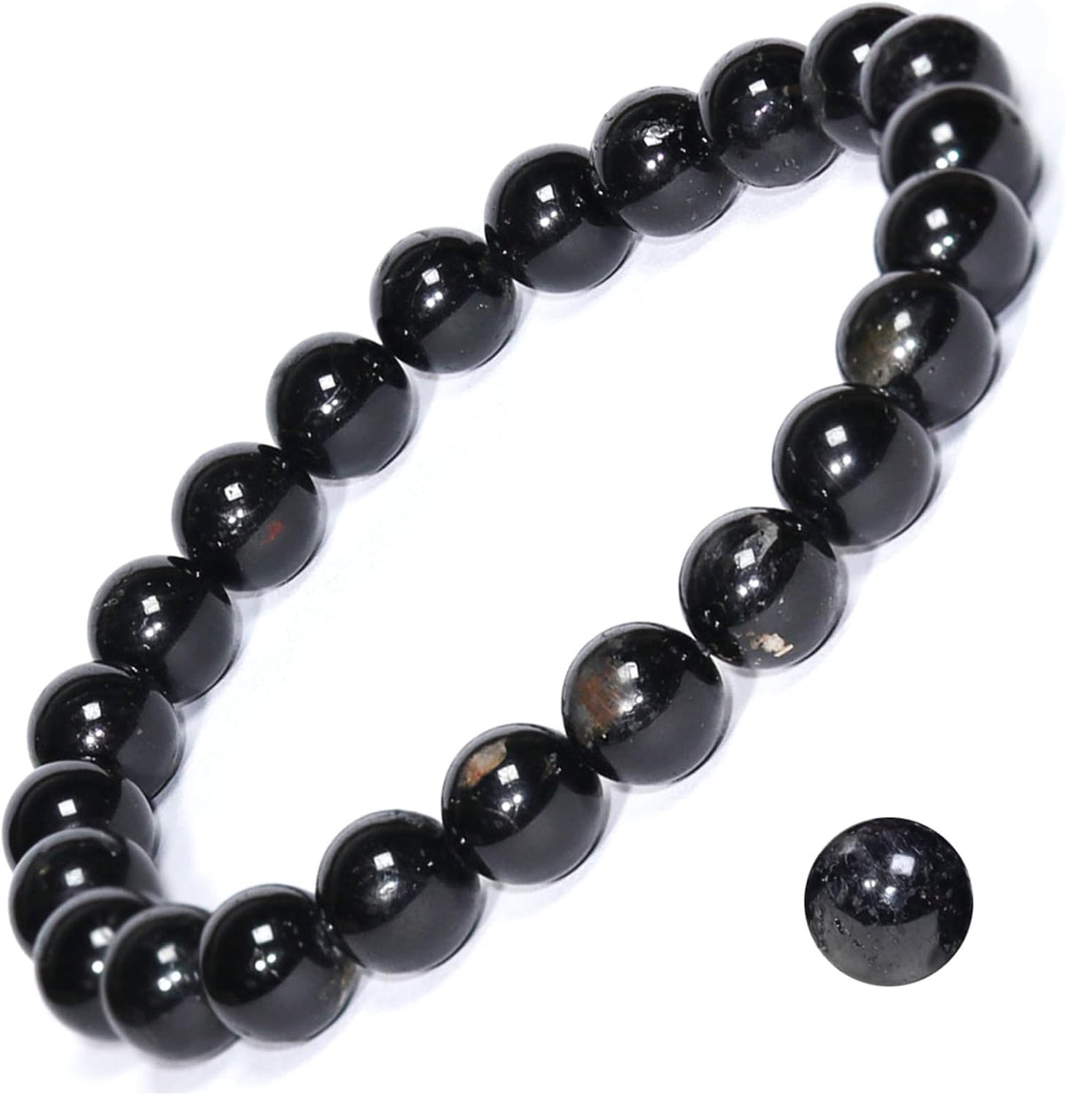Natural Gemstone Stretch Elastic Bracelet