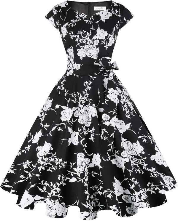Women Vintage 1950s Dress Cocktail Dresses