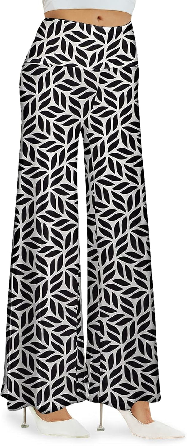 Women's Stretchy Wide Leg Palazzo Lounge Pants Casual Comfy