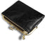Womens Small RFID Compact Bifold Wallet — Vintage Kiss-Lock Coin Purse