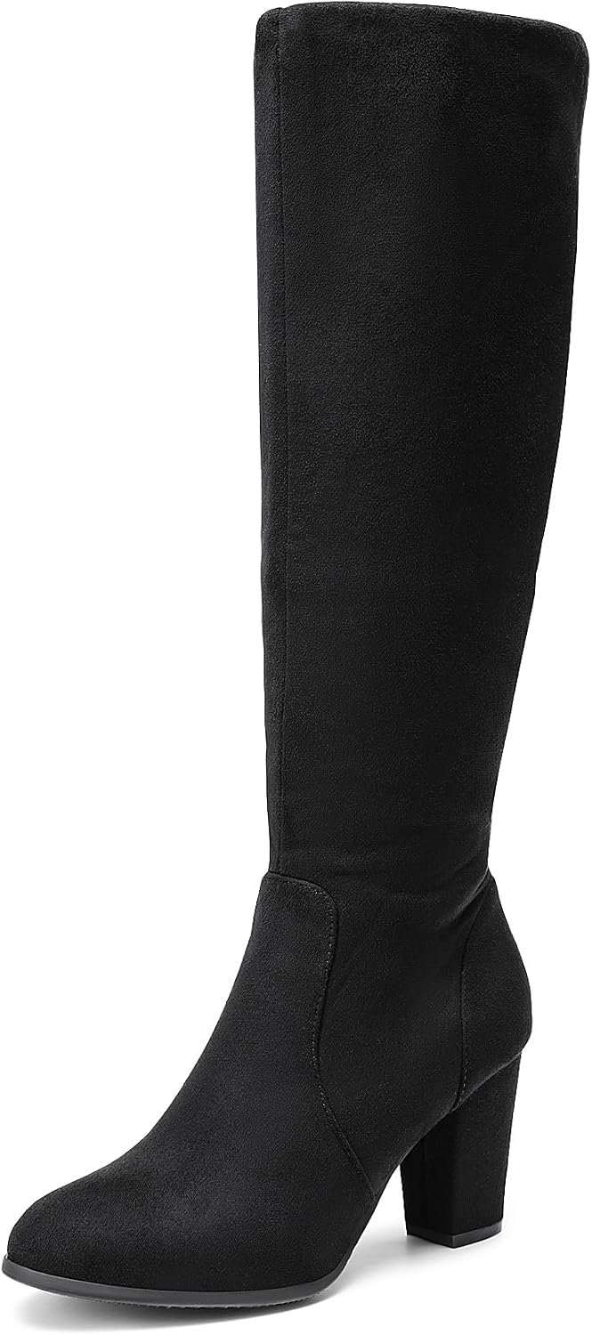 DREAM PAIRS Women's Knee High Winter Fall Tall Riding Boots