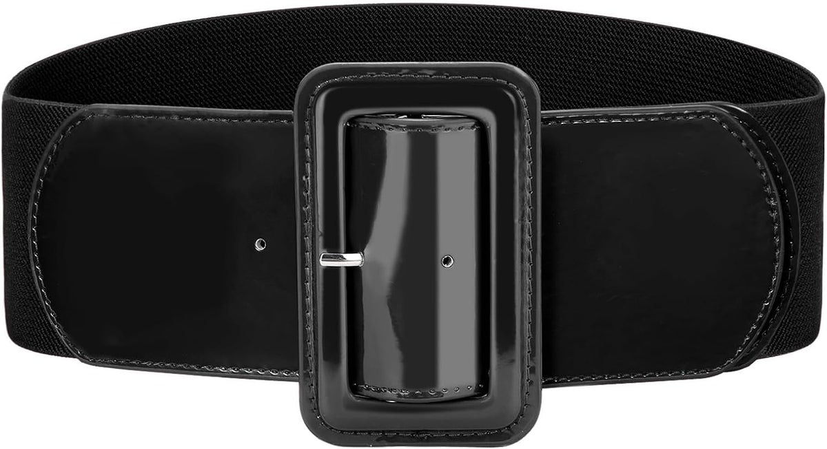 Stretchy Wide Women Belts Elastic Vintage Belts for Women Fashion Ladies Waist Belt for Dress
