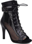 UTIKLIOU Women's Mesh Sandals Peep Toe High Top Sandals Lace Up Summer Boots Buckle Strap Party Sexy Pump Shoes Open toe