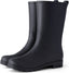 Women's Mid Calf Waterproof Rain Boots