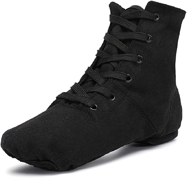 Canvas Jazz Dance Boots Ballet Dancing Sneakers for Adult Men Women