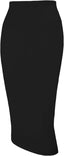 Tapata Women's Office Work Pencil Skirt Stretch High Waist Below Knee Bodycon for Business Casual