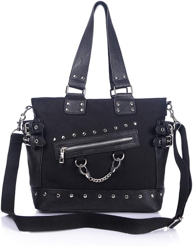 Rivet Luminous Canvas Punk Tote
