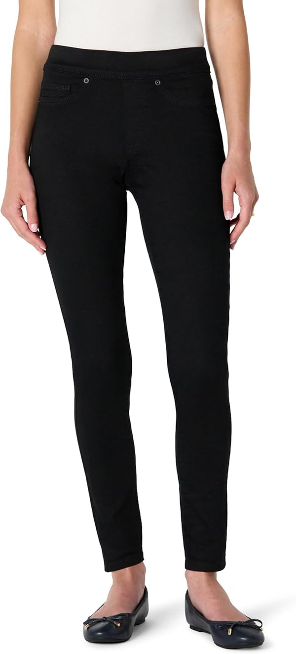 Women's Stretch Denim Mid-rise Pull-on Skinny