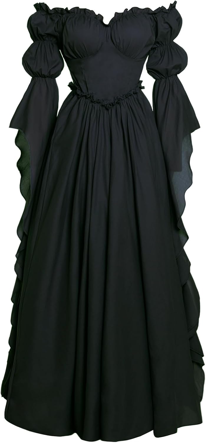 Medieval Renaissance Costume Dress Victorian Dresses for Women