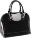 Patent Leather Dome Satchel Purse