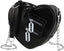 Heart-Shaped Gothic Chain Crossbody Purse