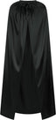 Unisex Full Length Cape Cloak, Halloween Witch Vampire Wizard Knight Robe Cosplay Costume for Women Men