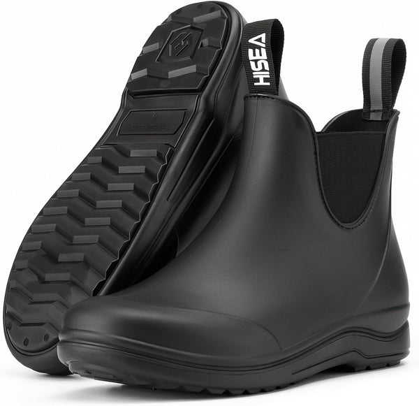 Waterproof Chelsea Boots For Women, Anti-slip Ankle Rain Boots