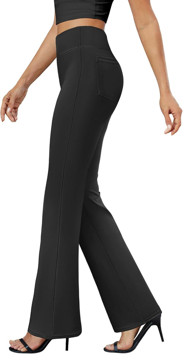 Womens Bootcut Dress Pants Business Casual Work Pants With