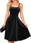 Belle Poque Women's 2026 Fall Winter Velvet Dresses with Pocket