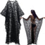 Mepase Boho Witch Lace Kimono Kaftan Dress Robe Beach Bikini Swimsuit