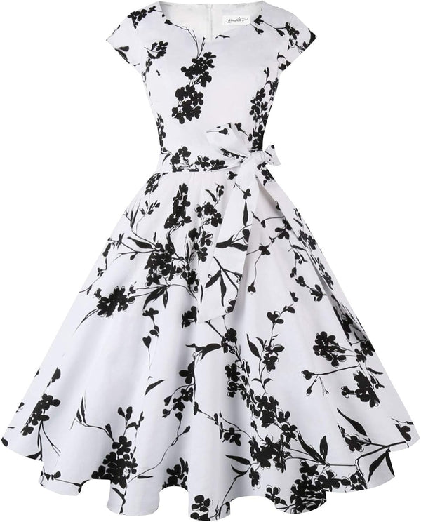 Women Vintage 1950s Dress Cocktail Dresses