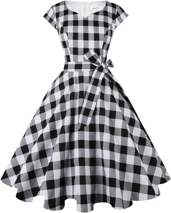Women Vintage 1950s Dress Cocktail Dresses