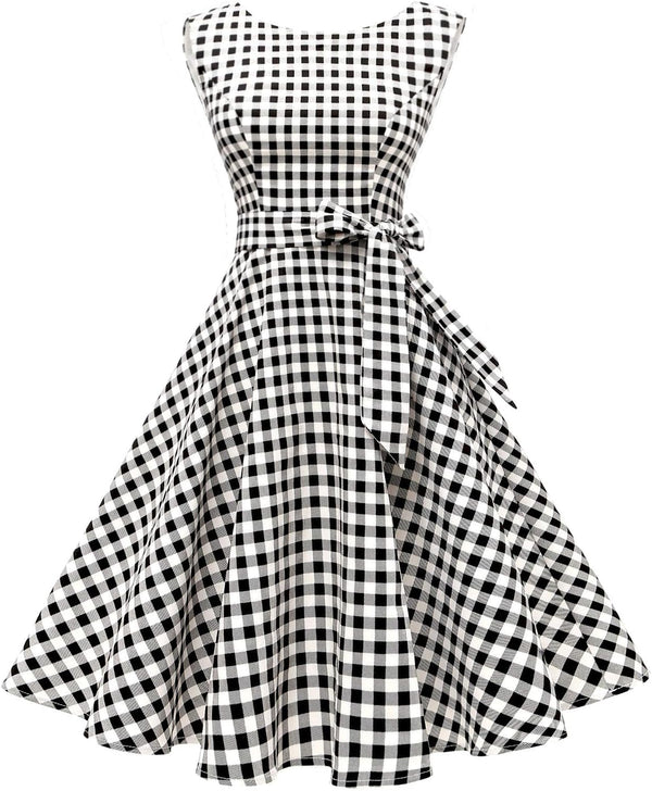 Sleeveless Vintage 1950s Cocktail Dress