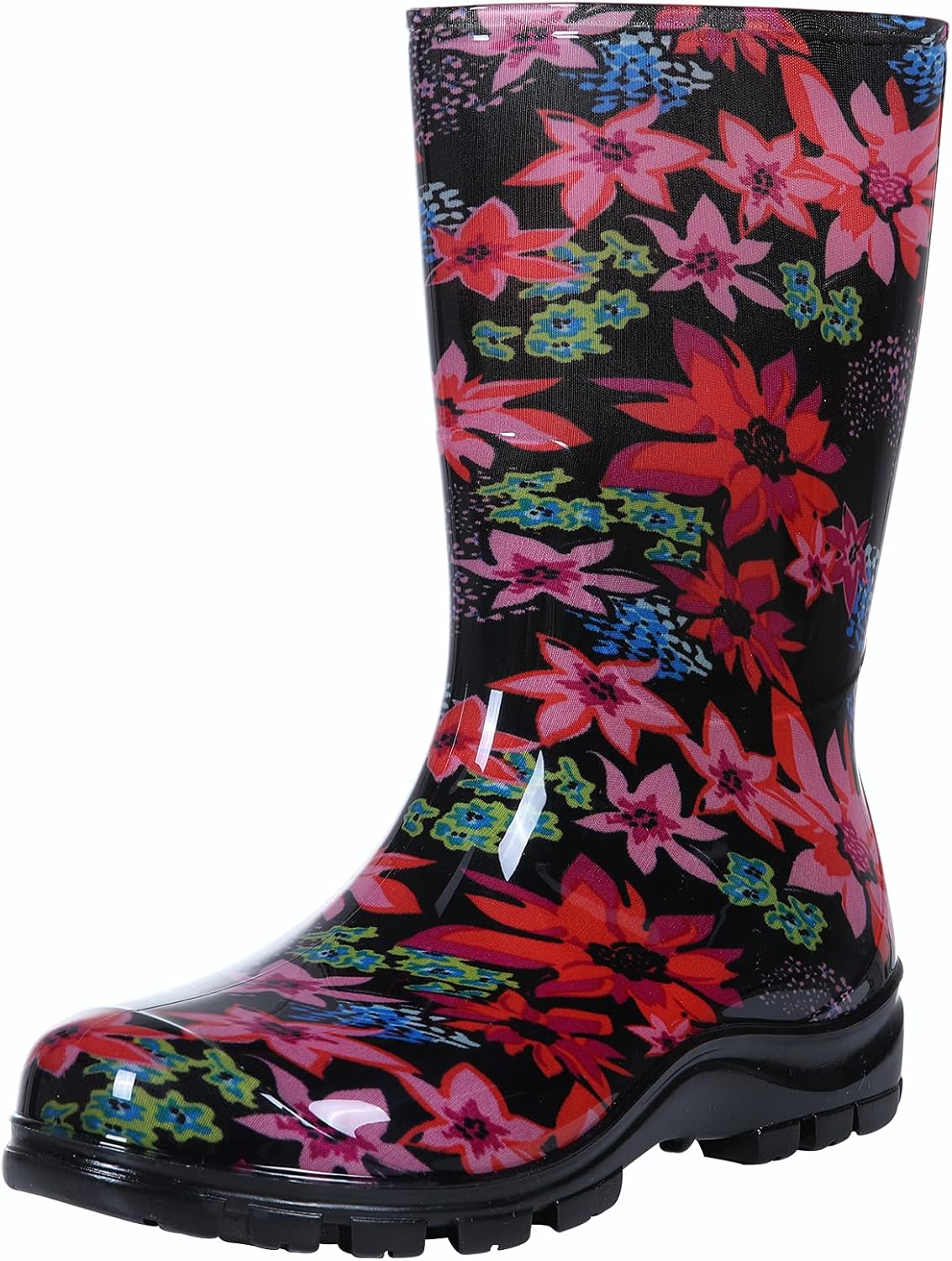 Women's Mid Calf Rain Boots