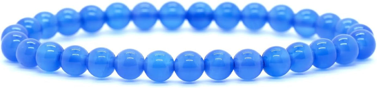 Angelstones Gemstones 6mm Round Beads Healing Crystal Bracelet for women