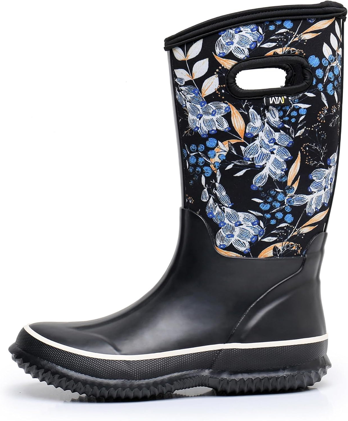 Mid-calf Rain Boots - Waterproof Insulated 5.5mm Neoprene Mud Boots