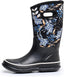 Mid-calf Rain Boots - Waterproof Insulated 5.5mm Neoprene Mud Boots